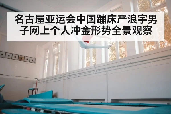 trampoline gymnast jumping